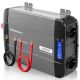 2. Qoltec Przetwornica napięcia Pure Sine Wave | 12V na 230V | 2000/4000W | LCD | USB | USB-C | Kompatybilna z LiFePO4 GEL AGM