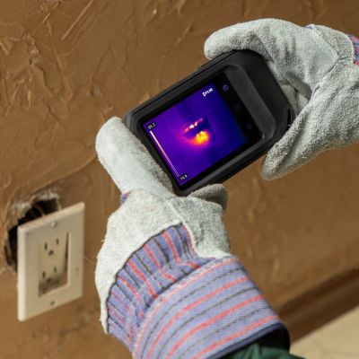9. FLIR KAMERA TERMOWIZYJNA Z TECHNOLOGIĄ POPRAWY OBRAZU MSX WI-FI I ŁĄCZNOŚCIĄ W CHMURZE, 128X96PX, DO 300STC, FOV 53,6ST, C3-X
