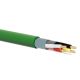 Kabel sterowniczy KNX / BUS EIB, J-2Y(St)H 2x2x0.8, LSOH Dca, 500m, zielony ALANTEC