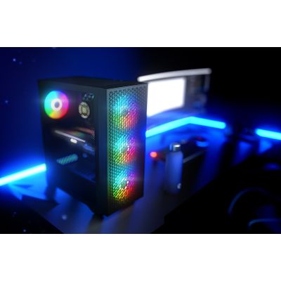 6. LOGIC OBUDOWA DART PRO ARGB MIDI USB TYPE-C CZARNA