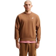 Bluza męska Nike Club FT jasny brąz FN3888 270