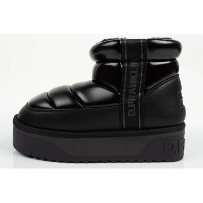 22. Buty damskie zimowe D.Franklin [DFSH371011-BLAC]