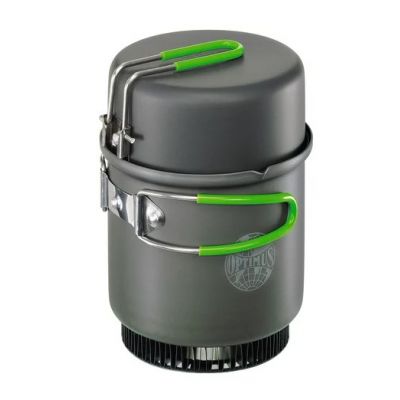 2. Optimus 8020707 kampingowy przybór kuchenny Zestaw 0,95 l Szary