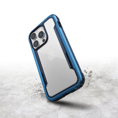 8. Raptic X-Doria Shield Case etui iPhone 14 Pro pancerny pokrowiec niebieski