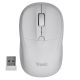 5. Mysz TRUST Primo Wireless Mouse matt white