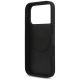 7. Etui Guess Leather 4G Triangle Strass MagSafe na iPhone 18 Pro / 17 Pro - czarne