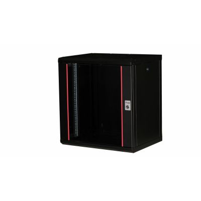 Equip EPM-12-6045-B-CBAA stojak 12U Szafa wisząca Czarny