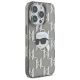 4. Etui Karl Lagerfeld IML Karl Head Electroplated na iPhone 16 Pro - czarne