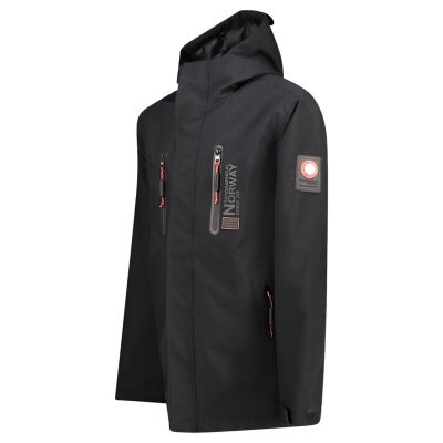 4. Kurtka przejściowa męska Geographical Norway AYOUBE BLACK DB MEN 009 (SZ2204H/GN-BLACK)