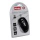 5. Activejet AMY-313 Mysz bezprzewodowa USB (optyczna; 1200 DPI; kolor czarno-szary)