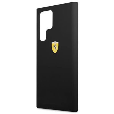 6. Etui Ferrari On Track Silicone na Samsung Galaxy S22 Ultra - czarne