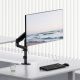 6. ERGO OFFICE UCHWYT / WIESZAK NA MONITOR, 17"-32", 1-10KG, CZARNY MAT, MAX. VESA 100X100 ER-691 B