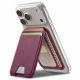 Portfel magnetyczny ESR Classic RFID Magnetic MagSafe - dark cherry