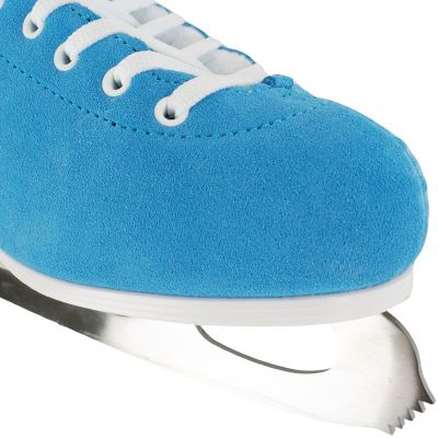 12. Łyżwy figurowe Roces Suede Eco-Fur niebiesko-białe 450702 004