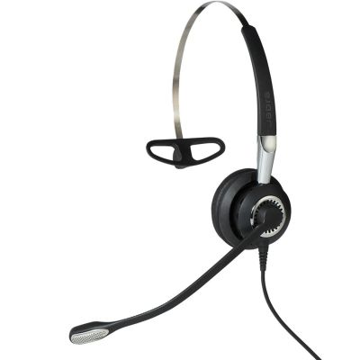 2. Jabra 2406-820-204 słuchawki/zestaw słuchawkowy Przewodowa Opaska na szyję, Nauszny, Opaska na głowę Biuro/centrum telefoniczne Czarny, Srebrny