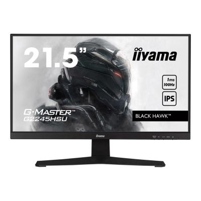 14. Monitor Iiyama 22 G2245HSU-B2 HDMI DP USB - Płaski ekran - 54,6 cm