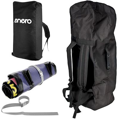 7. ZESTAW - DESKA SUP DMUCHANA ENERO 320x81x15CM PURPLE