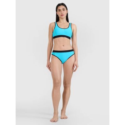 2. Dół od bikini figi ze średnim stanem damskie 4F 4FWSS25UBKBF078-33S