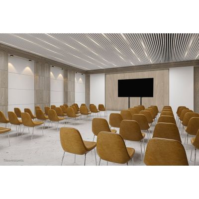 11. Neomounts FL55-975BL1 stojak do multimediów Czarny Płaski panel Karta multimedialna/wózek multimedialny