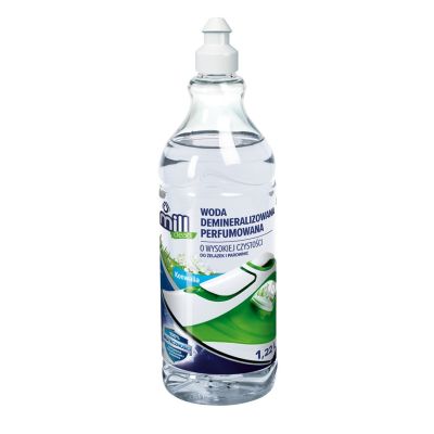 4. MILL CLEAN Woda demineralizowana perfumowana Konwalia do żelazek, produkt do prasowania. 1,22L