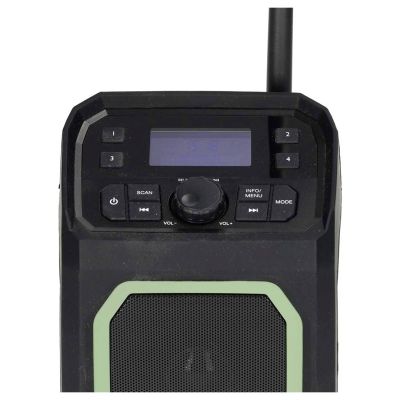 3. Imperial DABMAN OR 5 mobiele DAB+/FM buitenradio Przenośny Cyfrowy Czarny, Zielony