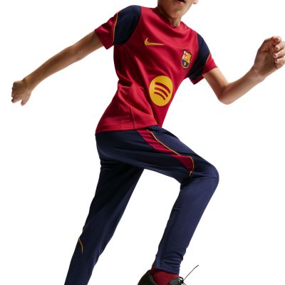 5. Spodnie dla dzieci Nike FC Barcelona Strike granatowe II2809 498