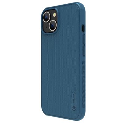 2. Nillkin Super Frosted Shield Pro etui iPhone 14 Plus pokrowiec na tył plecki niebieski
