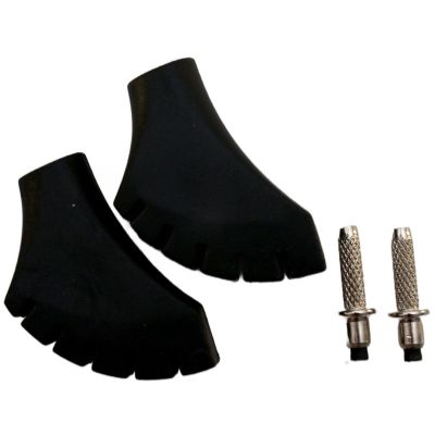 9. KOŃCÓWKI NAKŁADKI NORDIC WALKING KPL.2SZT I 2 GROTY