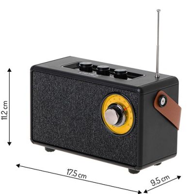 9. Głośnik bluetooth CAMRY CR 1902b czarny