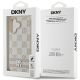 8. Etui DKNY Checkered Pattern & Printed Stripes na iPhone 16 - różowe