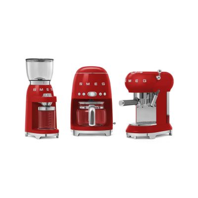27. Smeg CGF11RDEU młynek do kawy 150 W Czerwony