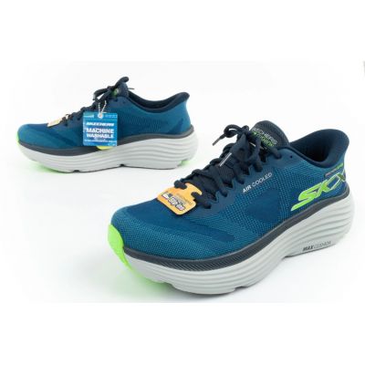 13. Buty do biegania Skechers Max Cushioning Slip-INS M 220611/NVY