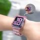 10. Silikonowa opaska pasek bransoleta bransoletka etui Strap Light Set do zegarka Apple Watch 40 mm - niebieska