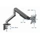 7. GEMBIRD BIURKOWE REGULOWANE RAMIĘ/UCHWYT NA MONITOR 17-32, VESA 100X100MM, DO 9 KG, KOLOR SZARY