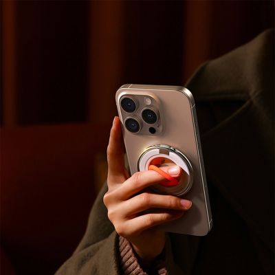 11. Magnetyczny uchwyt na telefon Joyroom JR-ZS383 MagSafe - pomarańczowy