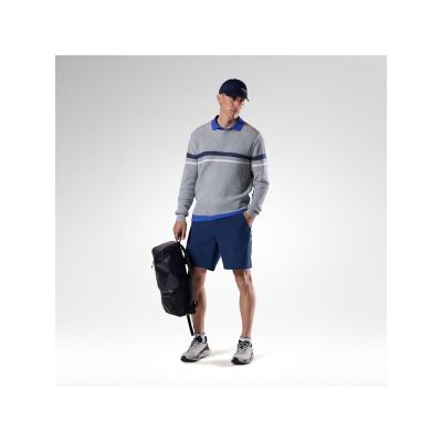 7. Sweter męski ROSSIGNOL M Knitted Cn Sweater szary