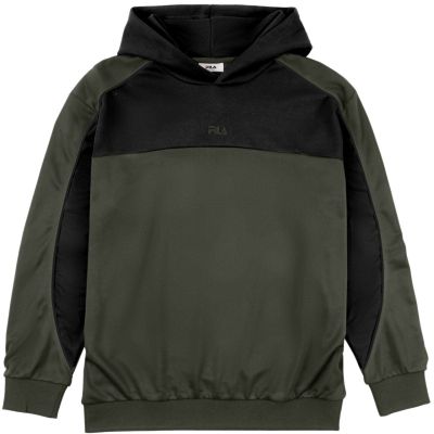 12. Bluza męska Fila Rivoli oliwkowo-czarna FAM1121 63185