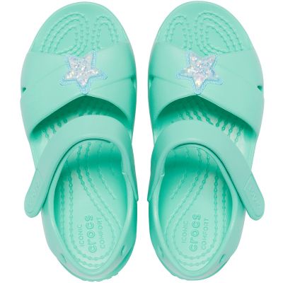 3. Sandały Crocs Classic Cross Strap Charm Jr 206947 3U3
