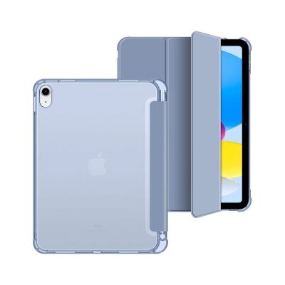 2. Etui Tech-Protect SC Pen Hybrid na iPad 10 / 2022 - niebieskie - przezroczyste