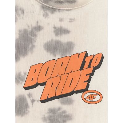 6. T-shirt bawełniany chłopięcy 4F 4FJRSS26TTSHM4168-91A