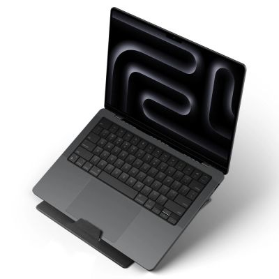 4. Podstawka pod laptopa Spigen SlimFold LD201-S8 pod laptop - szara