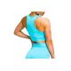 2. Biustonosz GymHero Venice Beach Top Short Bra W BRA-SHORTBABYBLUE