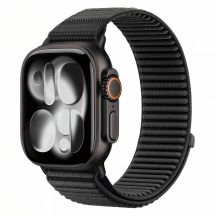Pasek Tech-Protect NylonLoop na Apple Watch 44 / 45 / 46 / 49 mm - czarny