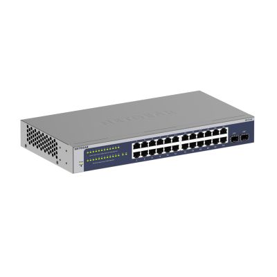 3. Switch Netgear GS724Tv6 26p  Managed Gigabit