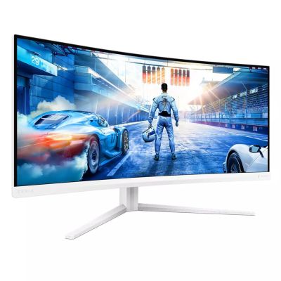 13. Philips 34M2C5501A/00 monitor komputerowy 86,4 cm (34") 3440 x 1440 px Wide Quad HD LCD Biały
