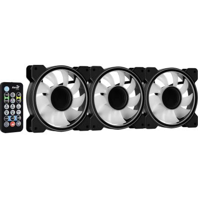 6. Wentylator + Hub AEROCOOL PGS MIRAGE 12 ARGB PRO (3x120)