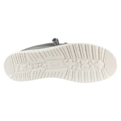 4. Hey Dude Wally Stretch Canvas 40700-007 Szare 45