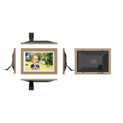 14. Ramka Cyfrowa Wozinsky WRC-32 10.1" z aplikacją Frameo 32GB - jasnobrązowa