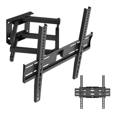 MACLEAN UCHWYT WIESZAK DO TV UCHWYT WIESZAK DO TV 32-70''MAX VESA 400X400, 32-70", DO 40KG, CZARNY, REG. POCHYŁU +12°~-12° I