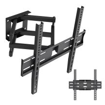 MACLEAN UCHWYT WIESZAK DO TV UCHWYT WIESZAK DO TV 32-70''MAX VESA 400X400, 32-70", DO 40KG, CZARNY, REG. POCHYŁU +12°~-12° I